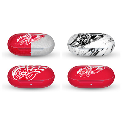 OFFICIAL NHL DETROIT RED WINGS VINYL STICKER SKIN DECAL COVER FOR SAMSUNG BUDS