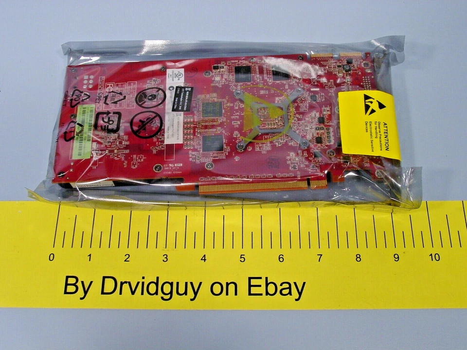 Barco ATI FirePro MXRT-5450 P/N: 7120284100G 1GB GDDR5 Video Graphics Card - Image 2 of 4