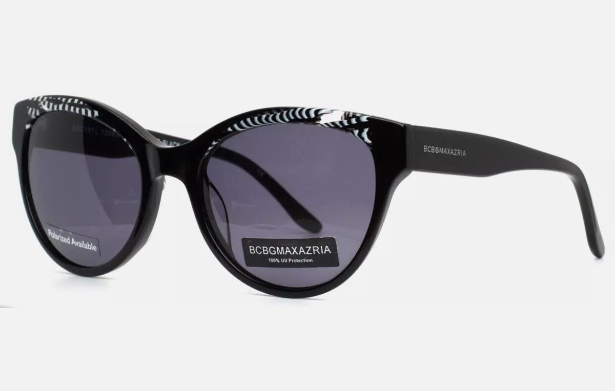BCBGMAXAZRIA New Embrace Black Combo Womens Cat Eye 