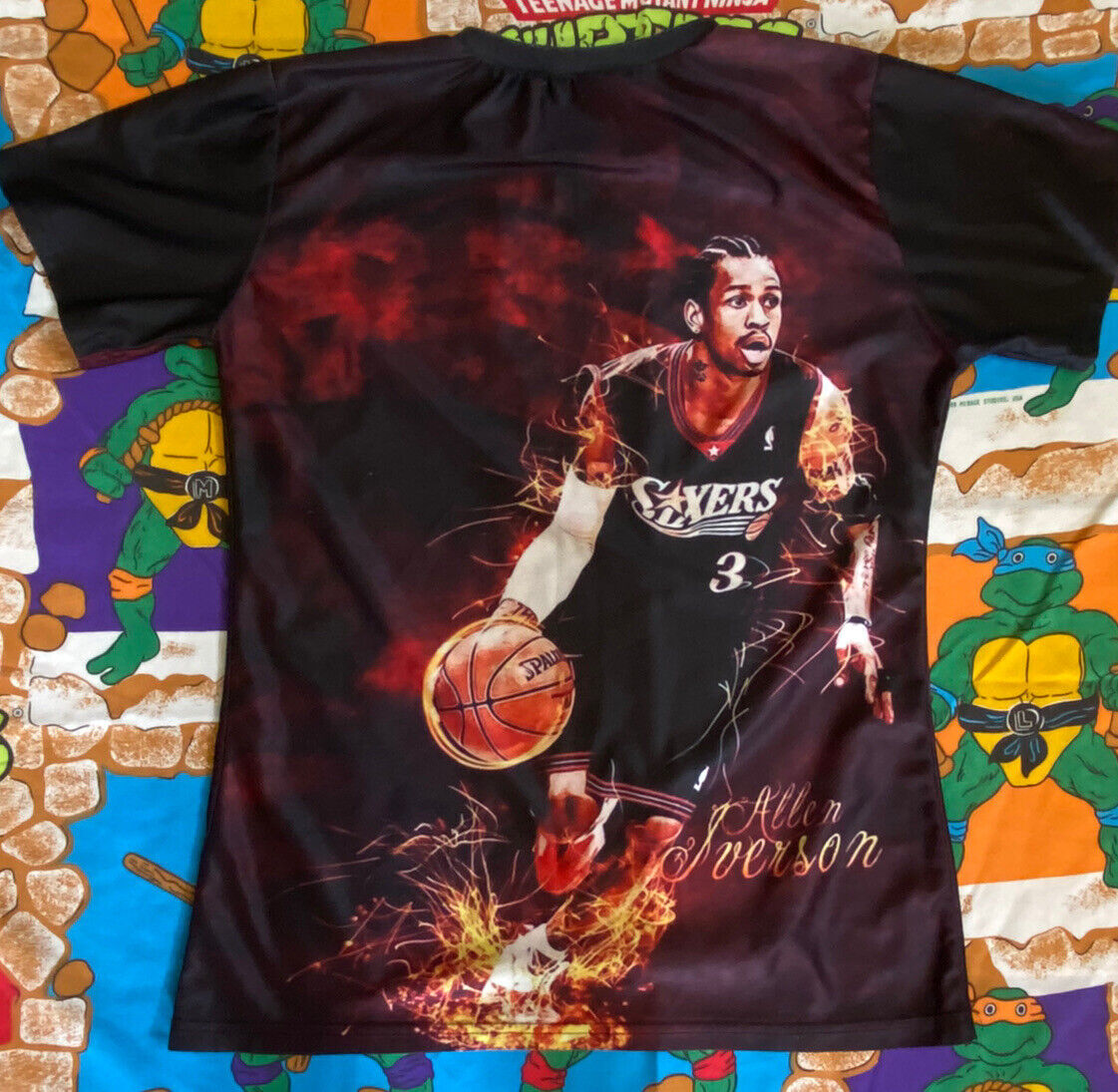 IVERSON VS KOBE OLD SKOOL T SHIRT