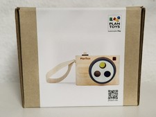 PlanToys Fotokamera ökologisches Kautschuk Holz Spielzeug UVP 21,95