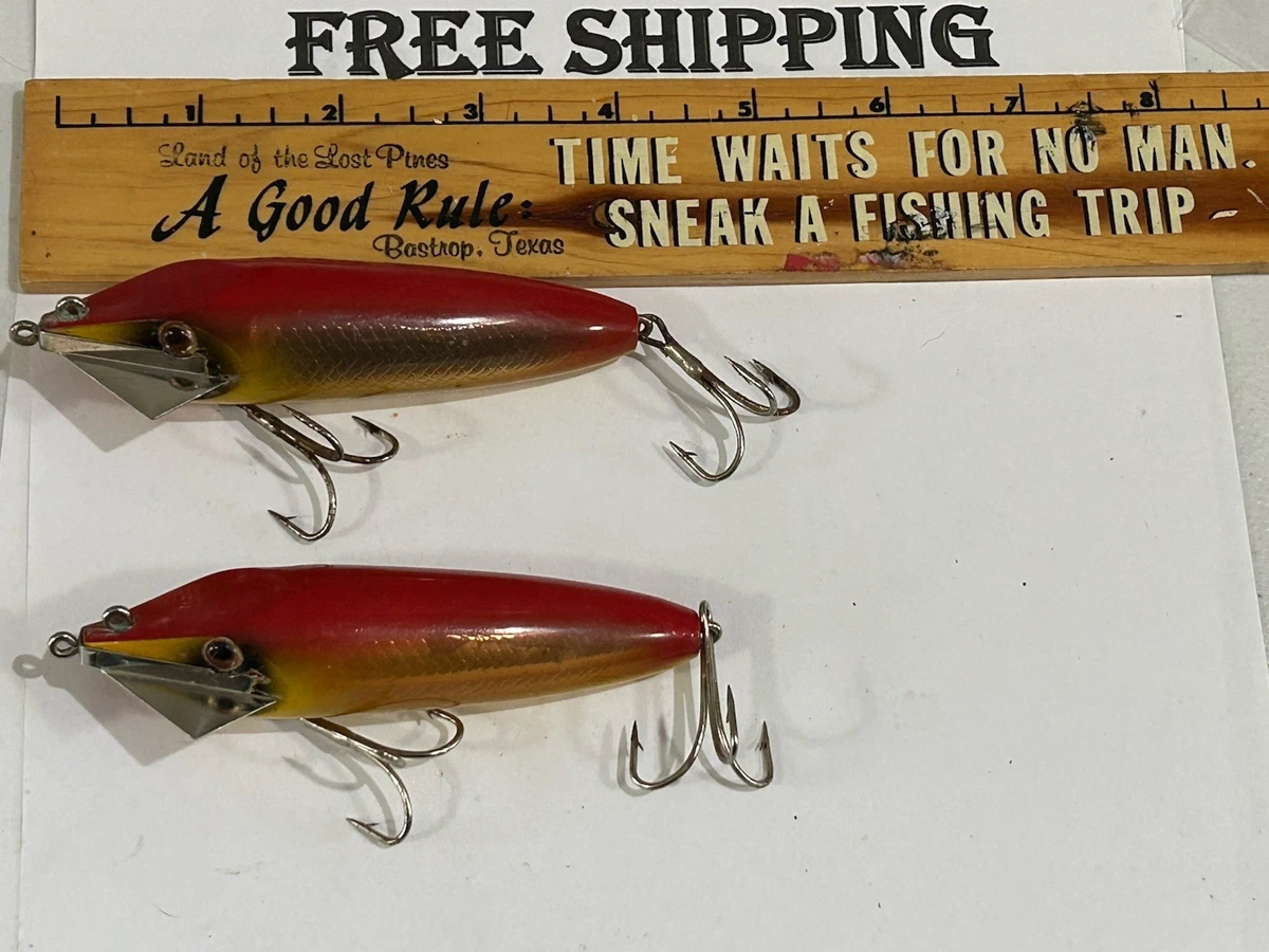Lot De 12 Leurres De Pêche Vintage THE PRODUCERS Lightning Minnow - Neufs