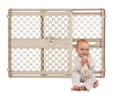 Toddleroo Supergate Ergo Sand 8718 Child Baby Gate for Stairs and Doorways