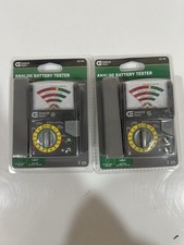 Commercial Electric ABT-602R Analog Self-Powered Battery Tester 2 Pack