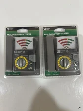 Commercial Electric ABT-602R Analog Self-Powered Battery Tester 2 Pack