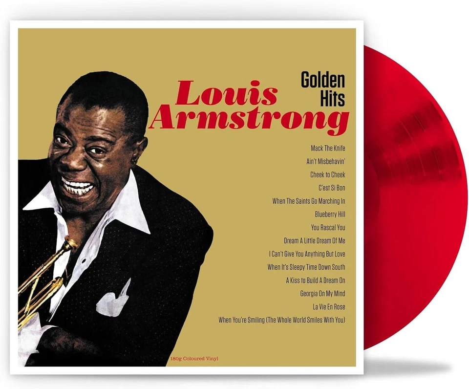 Louis Armstrong Golden Hits (Vinyl) 12" Album Coloured Vinyl - Image 2 of 3