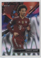 2021-22 Topps Finest UCL RayWave Refractor 186/199 Leroy Sane Sané #34 0f6a