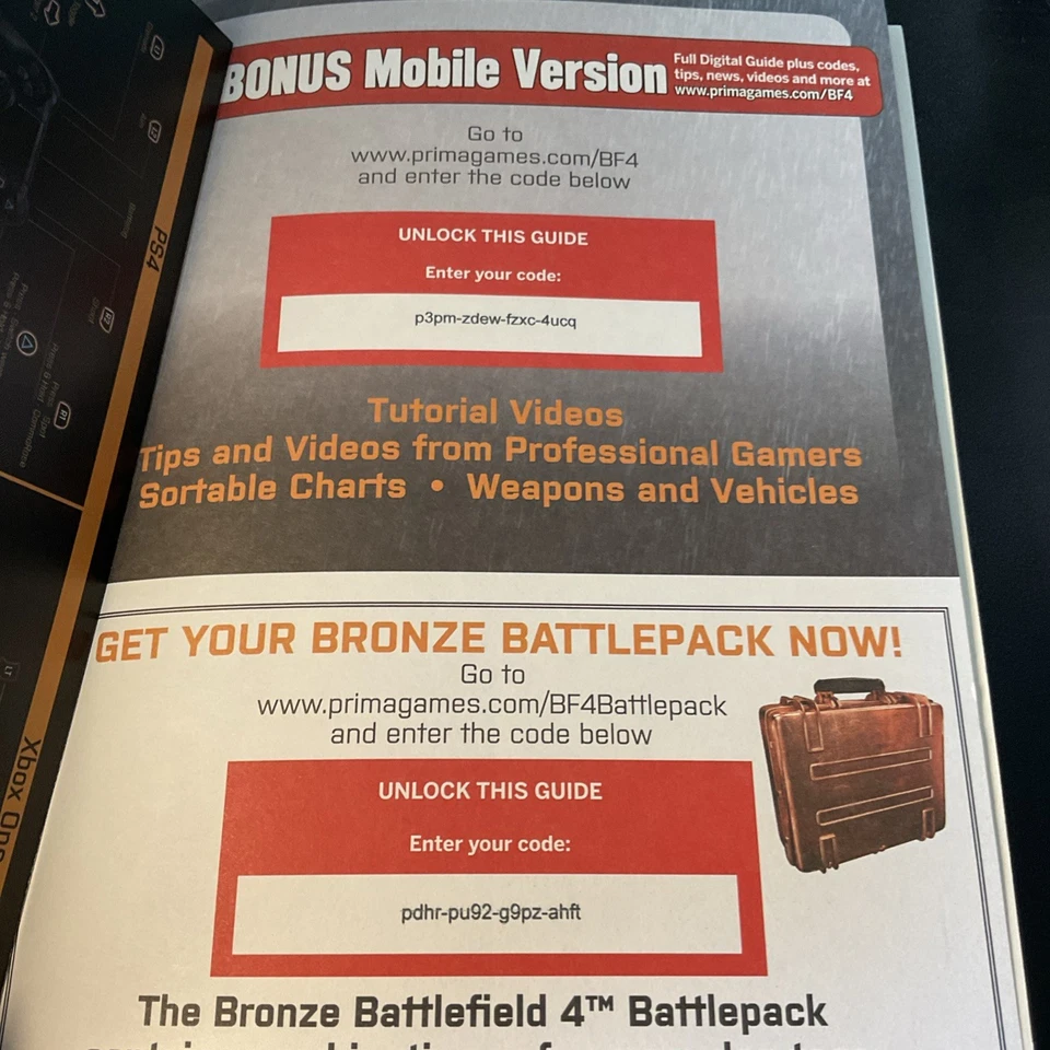 Guía Battlefield 4 Prima casi como nueva guía/con inserto Foto 3 de 4