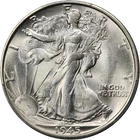 1945-S Walking Liberty Half PCGS MS64 Blast White Superb Eye Appeal