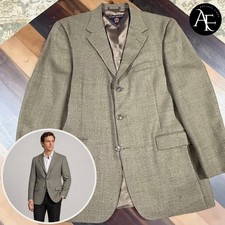 Tommy Hilfiger Men's Sport's Coat Tweed 3-Button Blazer 100 New Wool Size 42R