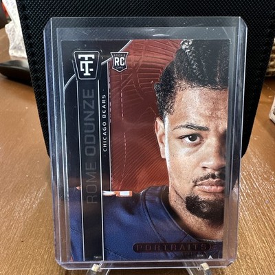 Panini  Totally Certified Rome Odunze Portraits RC #12 /399  MAROON MIRROR BEARS