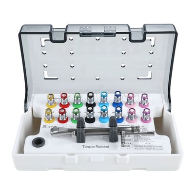 Dental Universal Implant Prosthetic Kit Torque Wrench Screw Drivers Remover