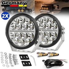 2 LED Fernscheinwerfer Zusatzscheinwerfer Fernlicht Positionslicht ECE Zulassung