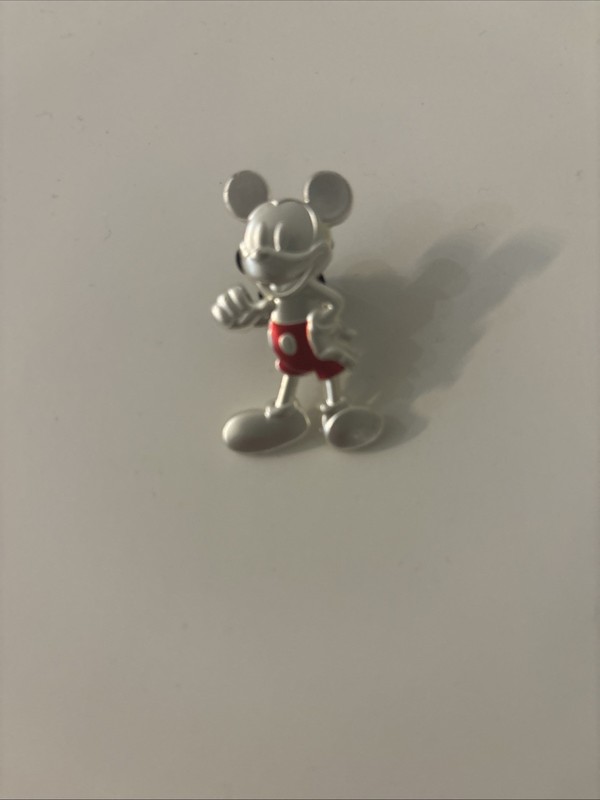 Disney 100 Silver Mickey Pin Official Disney Trading Pin