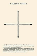 A Match Puzzle Harry Houdini Poster Print