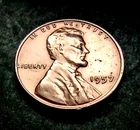 1957  Lincoln Wheat Cent 1¢ Penny Coin  GOOD Condition  -VINTAGE- Free Shipping