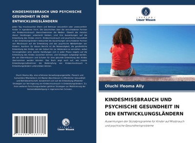 Oluchi Ifeoma Ally | KINDESMISSBRAUCH UND PSYCHISCHE GESUNDHEIT IN DEN...