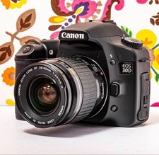 Canon EOS 30D Digital SLR Camera with 28-80mm Lens and Accessories Bundle