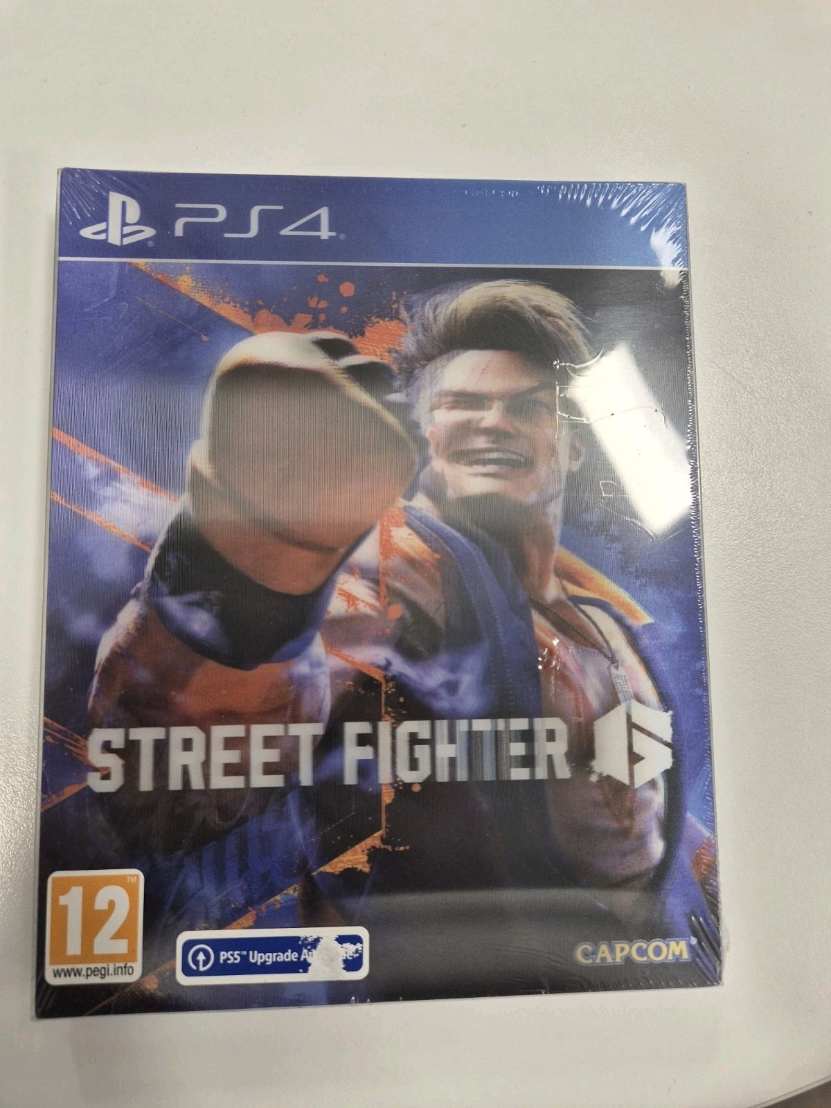 Street Fighter 6 with Holographic Sleeve PlayStation 4 PS4