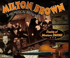 Proper cd set Milton Brown Daddy Of Western Swing  like new
