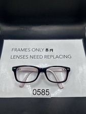 RAY-BAN JR RB1531 3580 Dark Brown/Pink Eyeglasses Frame 48-16-130