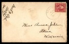 Mayfairstamps US Belfry to Alma WI Cover cca_05005 — photo 1