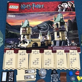 Lego Harry Potter Deathly Hollows: 4867 Minifigures lot of 7, Instructions Etc