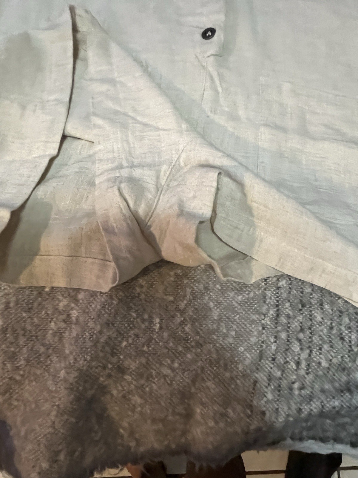 Lost + Wander Cream Button Down Ajustable Straps … - image 5