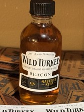 Wild Turkey Masters Keep Beacon Mini Taster Bottle Labels - Full Set Of 6 Labels