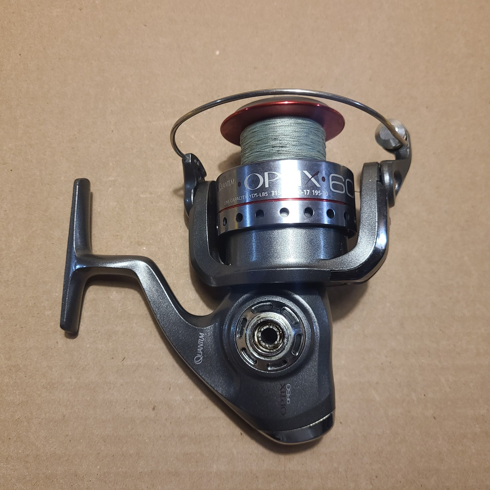 2000s/2010s Quantum Optix 60 OP60FA-CKG6 Spinning fishing re