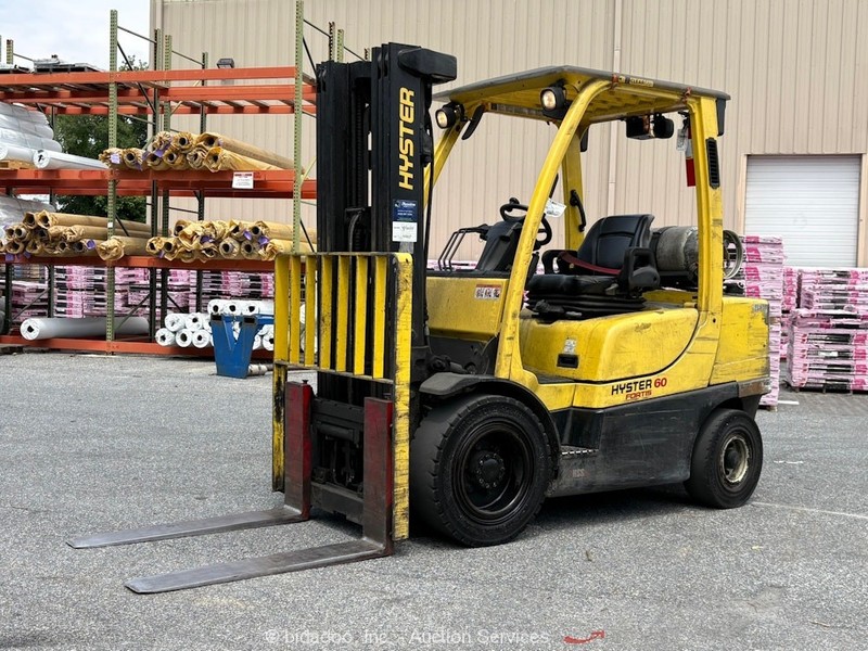 2015 HYSTER H60FT 6,000 lbs Industrial Warehouse Forklift Lift Truck bidadoo