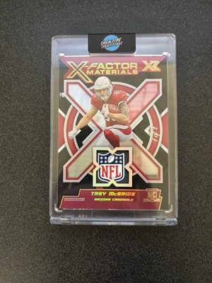 2022 Panini XR - Rookie Swatch X-factor Materials NFL Shield Trey McBride 1/1