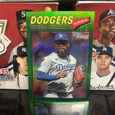 2026 Topps Heritage Oscar Hernandez Green Chrome 19/99