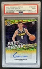 2022 Donruss Optic Basketball Gold Christian Braun #FBS-CBR PSA 9