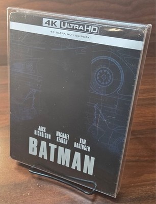 Batman 1989 4K Steelbook - EU IMPORT-NEW-w/PROTECTIVE SLEEVE-Free Box Shipping
