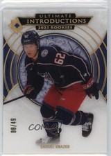 2023-24 Upper Deck Ultimate Collection Introductions Gold 8/49 Samuel Knazko f6d