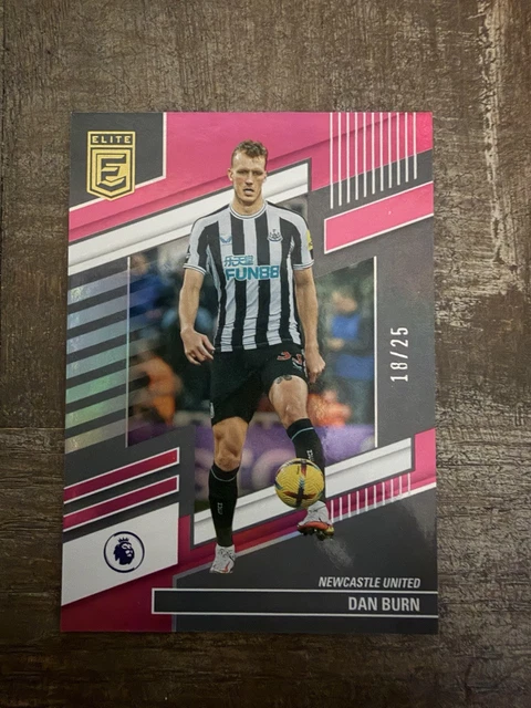 2022-23 Panini Donruss Elite Premier League 19/25 Dan Burn #145 Rookie RC 8d4