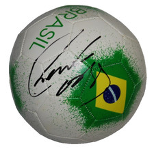 ROBERTO CARLOS signed (BRAZIL) Baden Soccer ball RC3 Real Madrid JSA CR86300