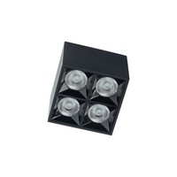 Led Deckenleuchte Schwarz Flur 3000 K B:8 Cm Modern Deckenlampe Wohnzimmer