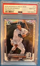 2025 Bowman Chrome 1st Kevin McGonigle Rookie Mega Mojo Refractor #BCP79 PSA 10