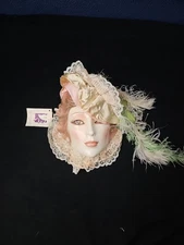 CLAY ART CERAMIC MASK...LIMITED EDITION VICTORIA...EXTREMELY RARE