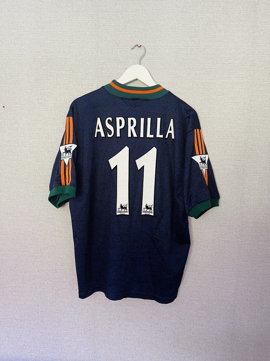 Newcastle United Away Football Shirt 1997/98 Asprilla L Original