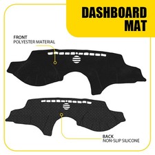 For 2007-2011 Lexus Es350 Dashmat Dash Mat Pad Sun Shade Black Dashboard Cover