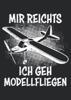 "Notizbuch A4 Softcover Gepunktet \"Mir Reichts Ich Geh\" - Schreibheft, Tagebuch"