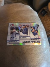 2020 Bowman #TP-TOR Kevin Smith / Nate Pearson / Eric Pardinho Chrome