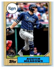 2022 Topps Series 1 - 1987 Topps Baseball 35th An Austin Meadows #T87-15