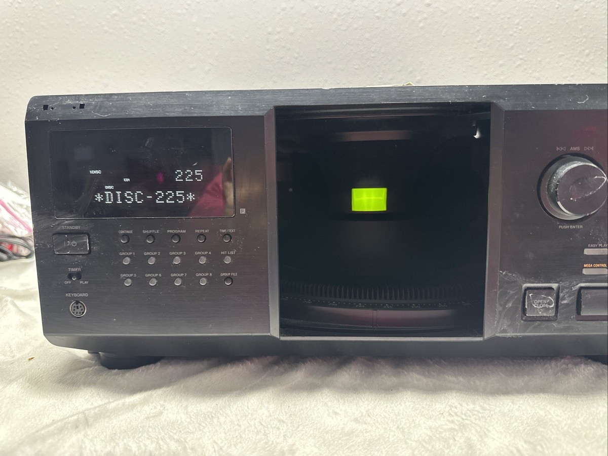 Sony CDP-CX300 CD Player 300 Disc Mega Storage Compact No Remote