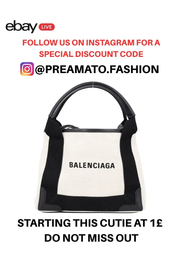 BALENCIAGA, SAINT LAURENT, GUCCI -  Designer sale hosted by @DITO__STUDIO