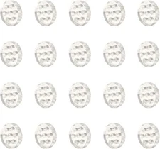 Honbay 20PCS High Borosilicate Glass Screens Filters with Holes Honeycomb... 