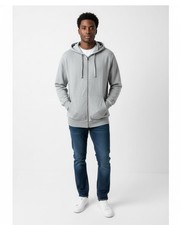 Goodfellow  Co Gray Hooded Ultra-Soft Fleece Sweatshirt 2XL Pockets NWT